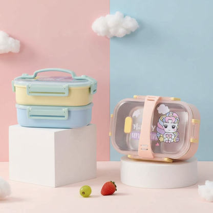 2 Partition stainless Steel Leakproof Lunch box -700ML