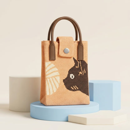 Korean Style Cute Animal Print Sling Bag