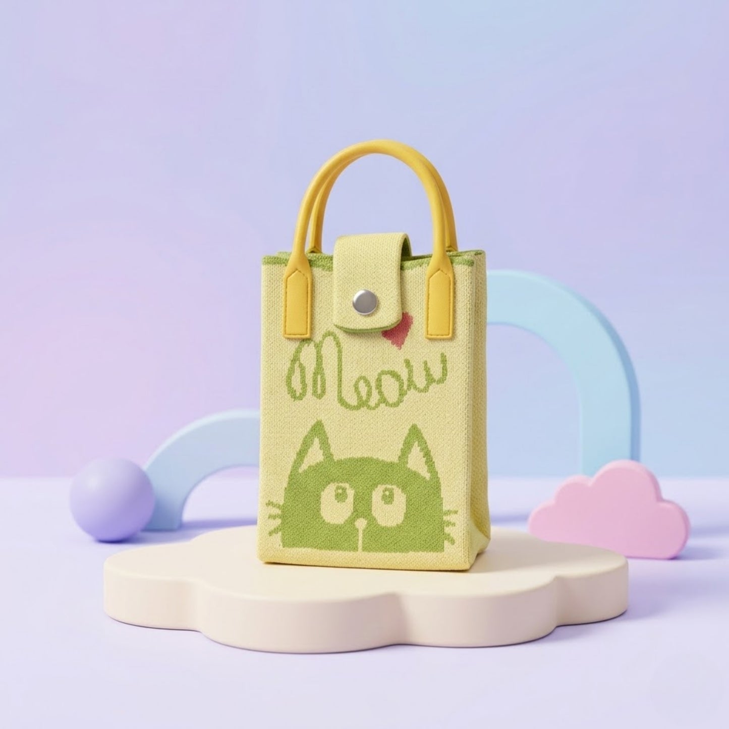 Korean Style Cute Animal Print Sling Bag