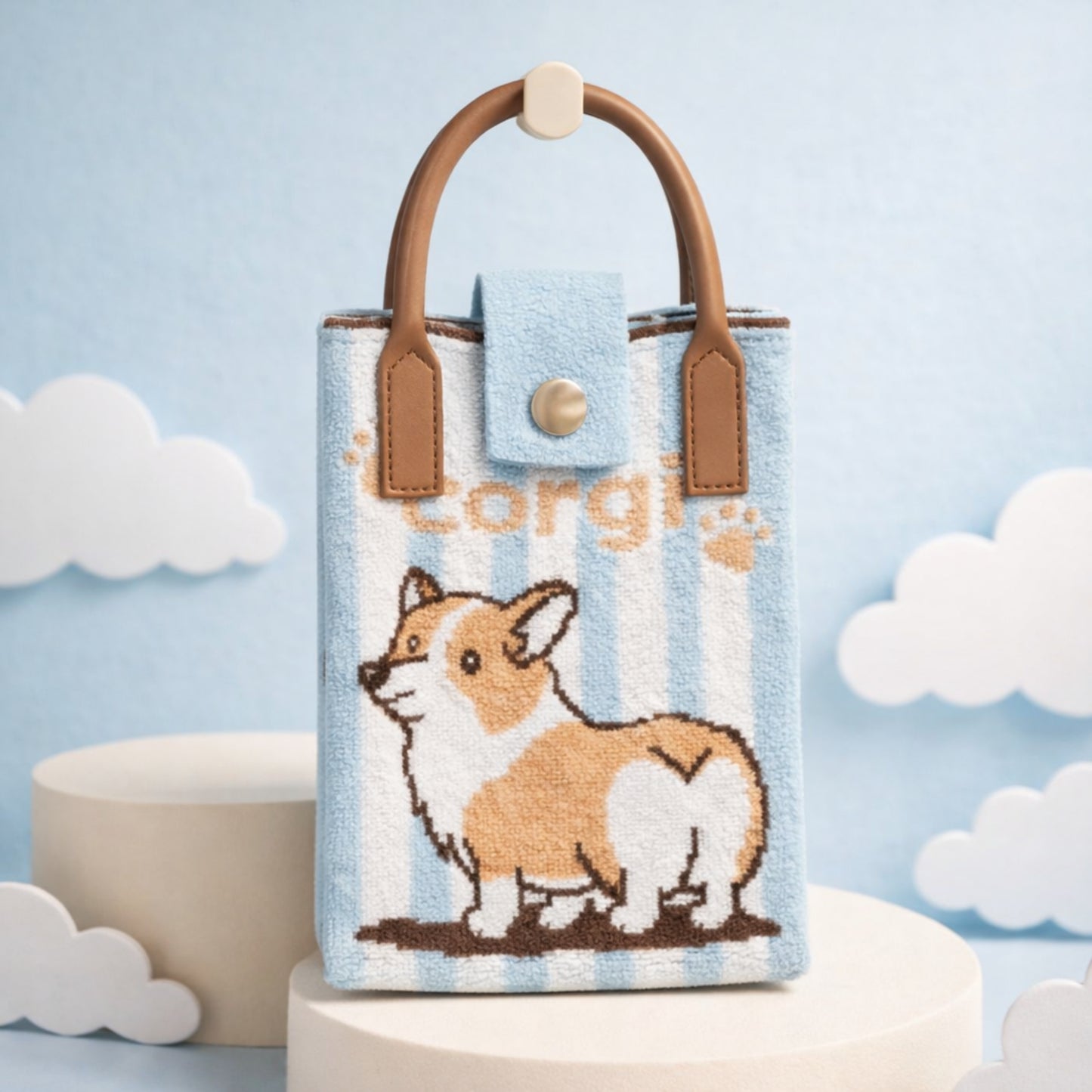 Korean Style Cute Animal Print Sling Bag