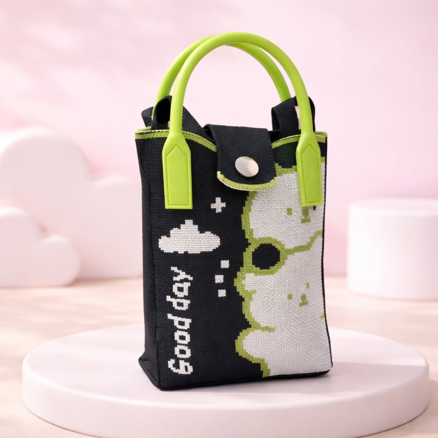 Korean Style Cute Animal Print Sling Bag