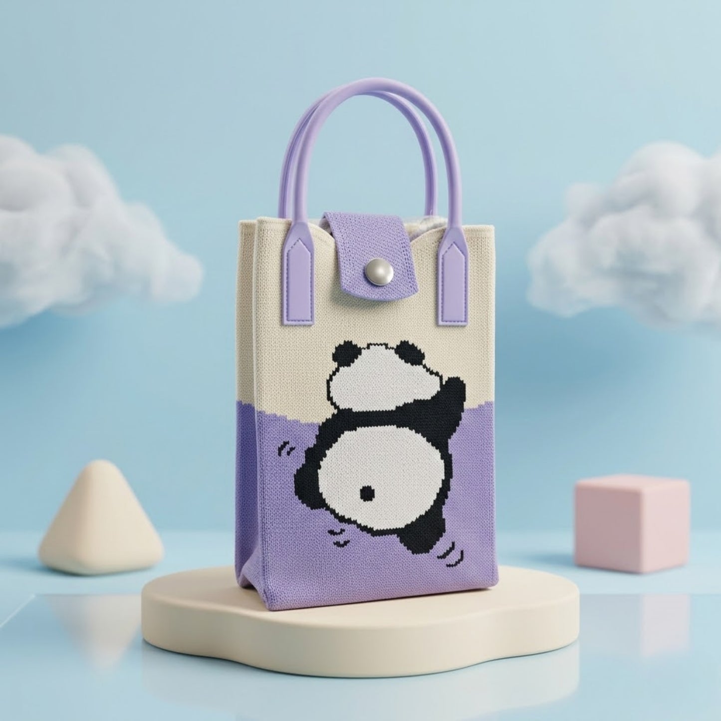 Korean Style Cute Animal Print Sling Bag