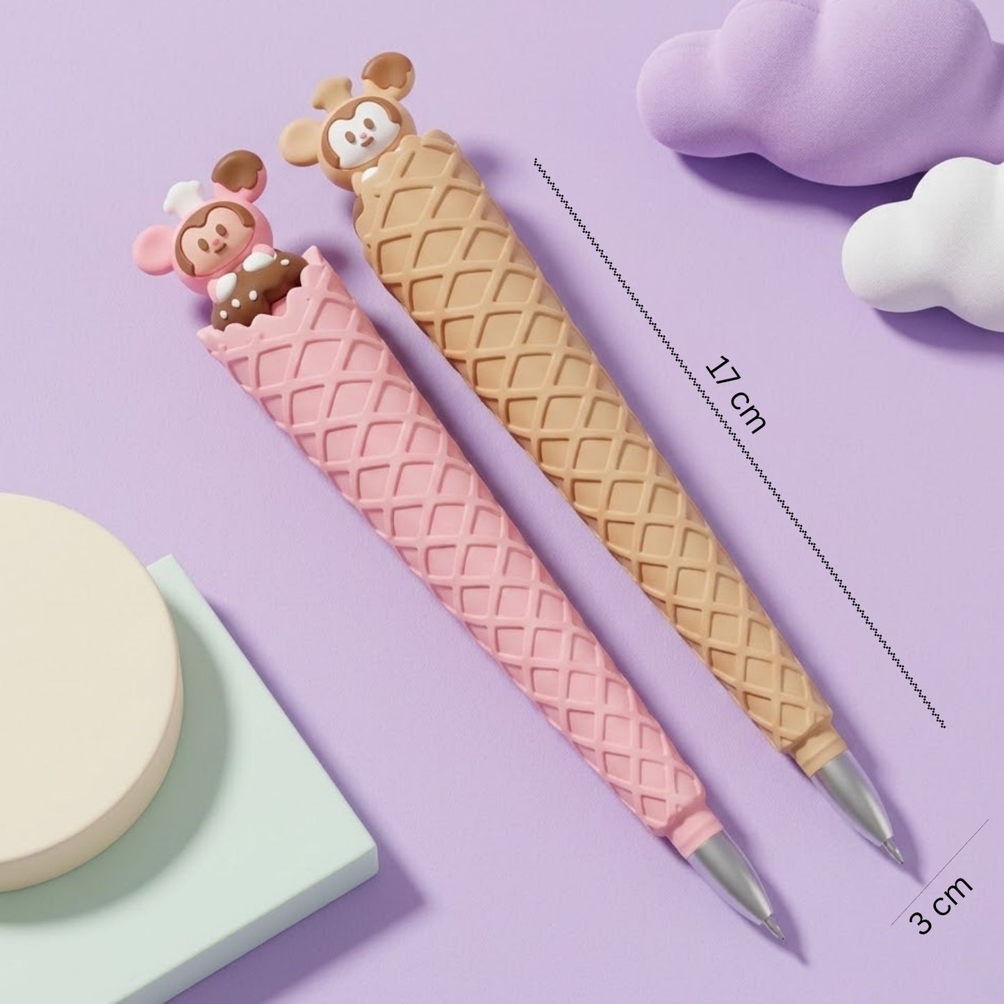 Cute Kawaii waffle design gel pen