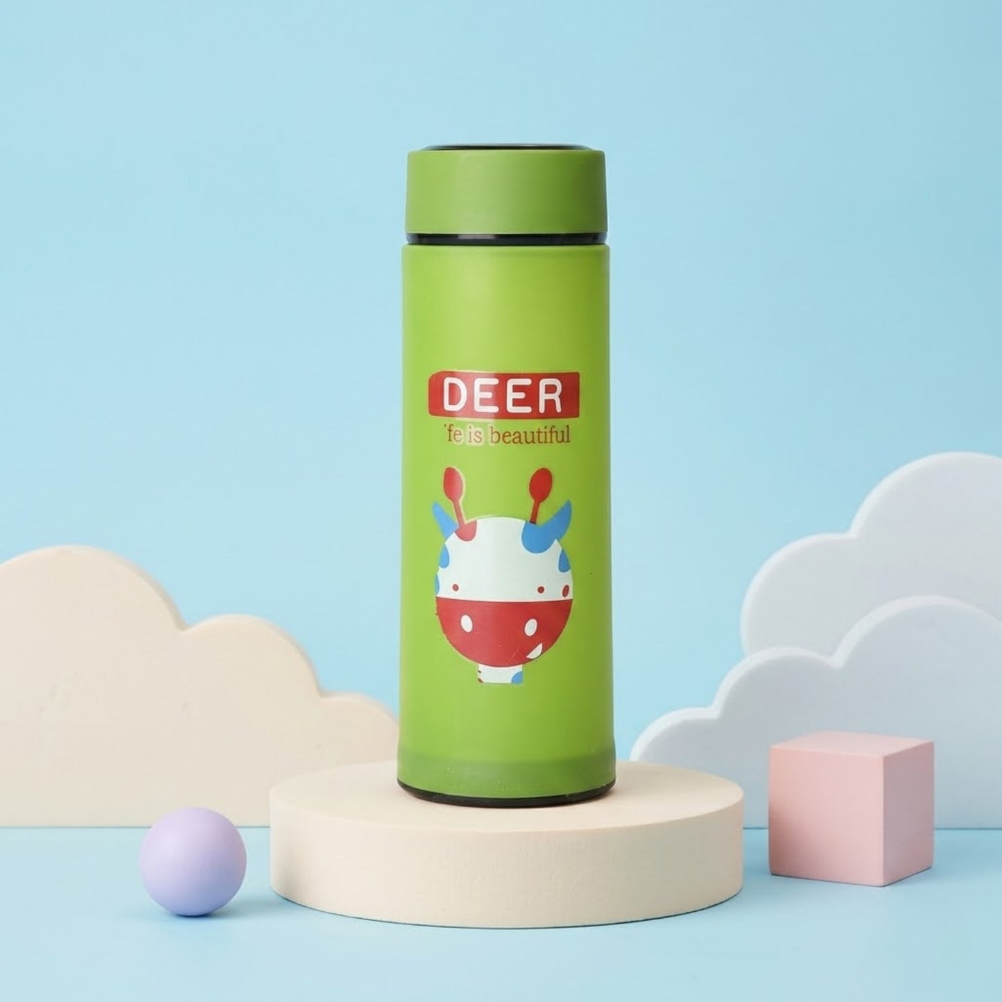 Glass Water Bottles with Protective Cover