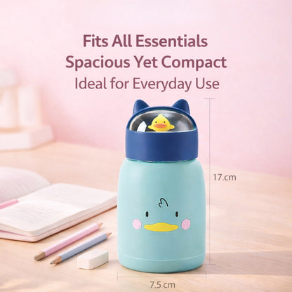 Cat Ear Kids Glass Water Bottle -350 ml