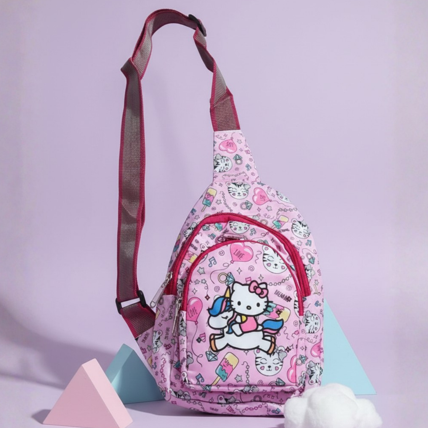 Cross body Soft Chest Sling bag