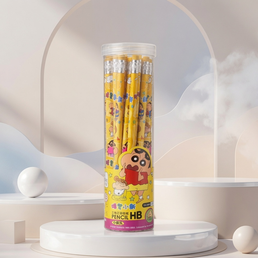 Pack of 30 Wooden Pencils with Eraser