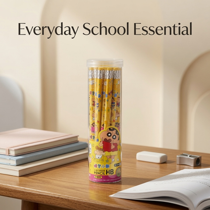 Pack of 30 Wooden Pencils with Eraser