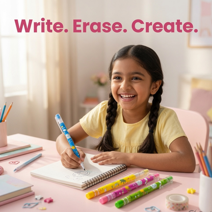 Kawaii Cute Character Mechanical Pencil Set | 4 Colours
