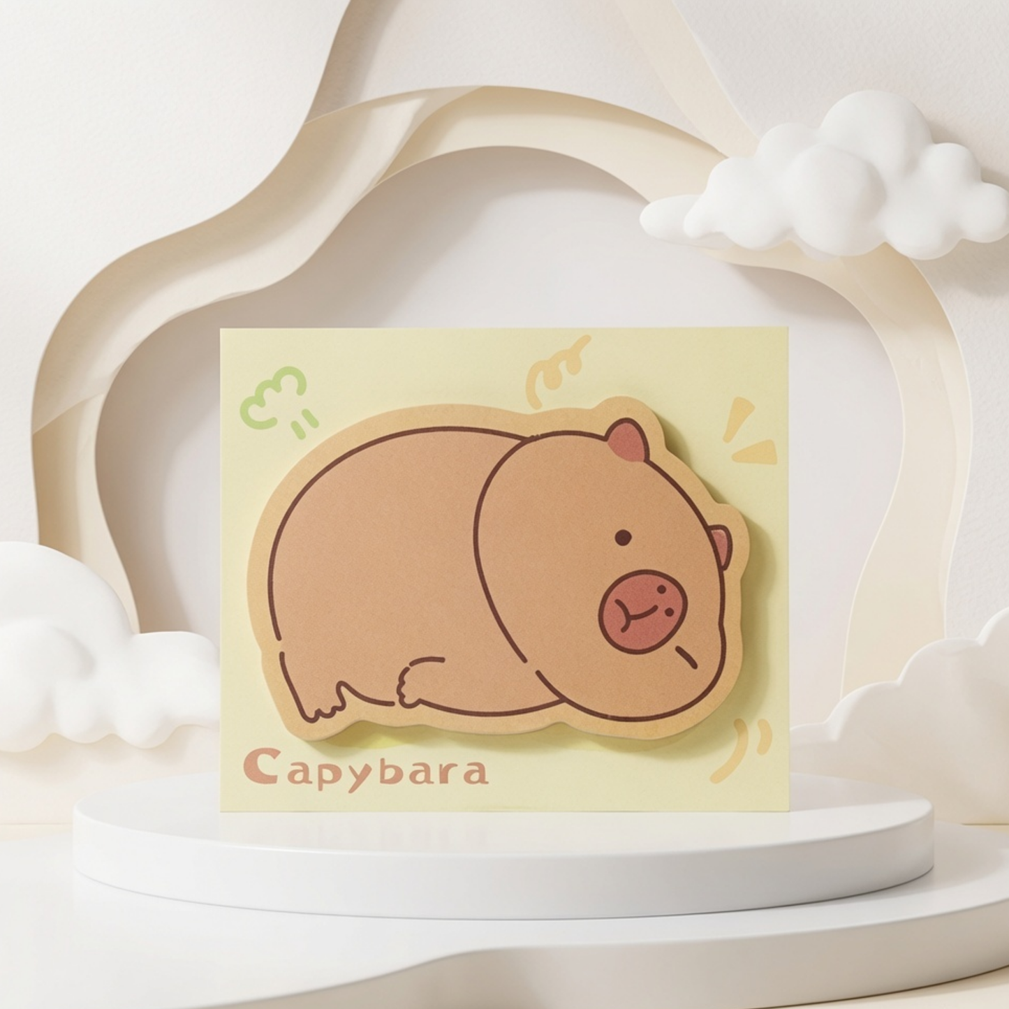 Kawaii Animal Die-Cut Sticky Notes | 9 Designs