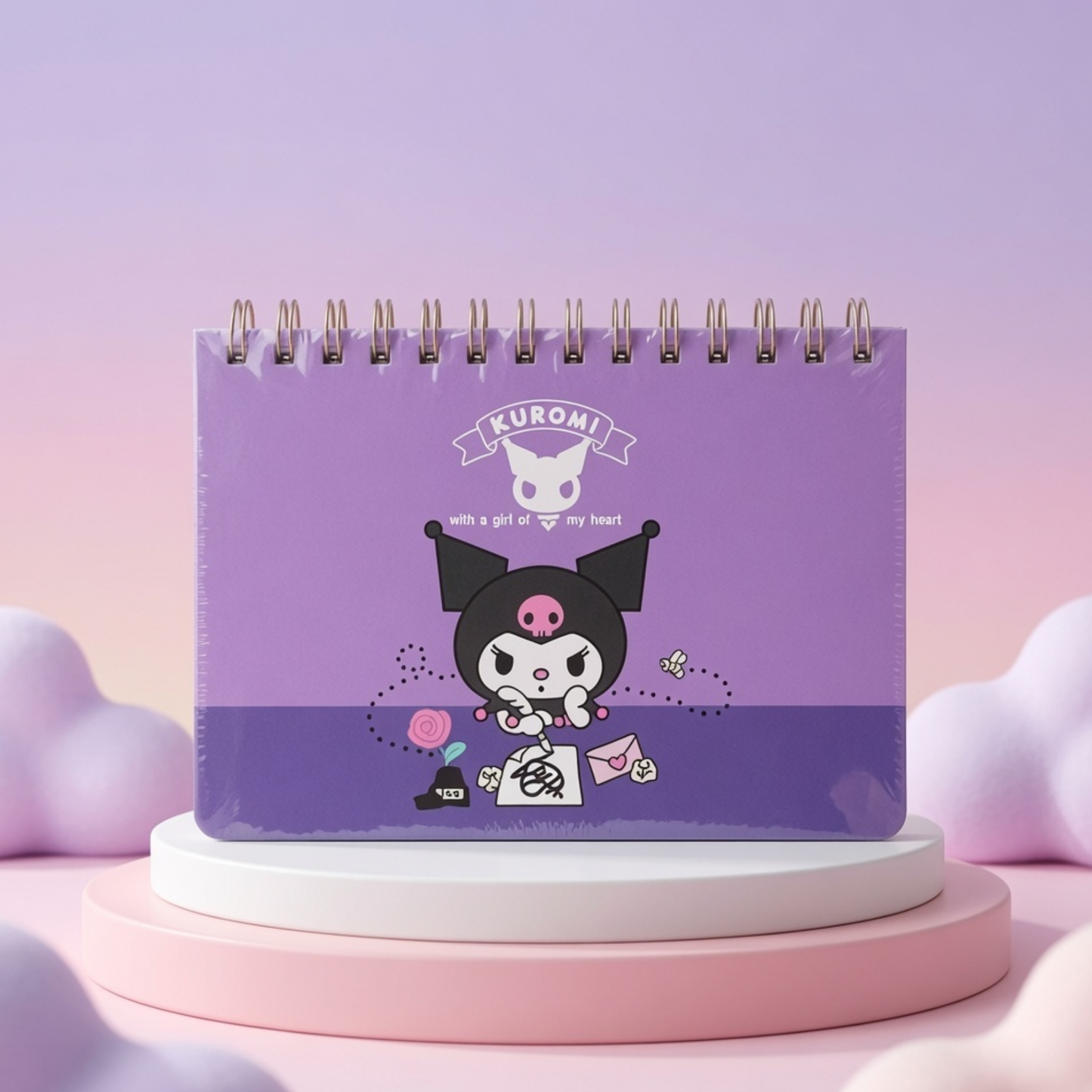 Kuromi Weekly Planner Notebook