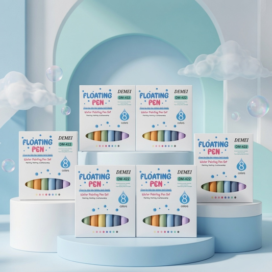 Floating Pen Water Painting Set | 8 Pastel Colours