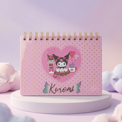 Kuromi Weekly Planner Notebook