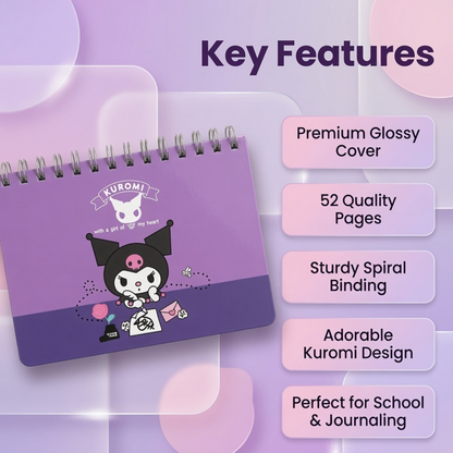 Kuromi Weekly Planner Notebook