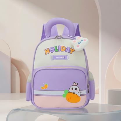 12" Holiday Bear Kids School Backpack for Nursery & Preschool | Lightweight School Bag