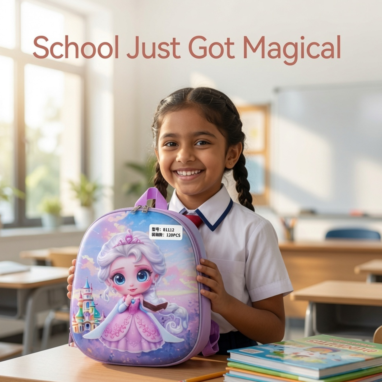 Princess Hardshell backpack