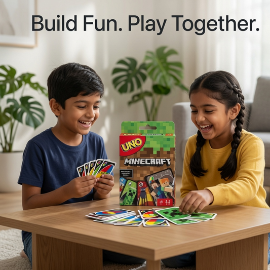 UNO Minecraft Edition Card Game | Special Rule Card | 2-10 Players