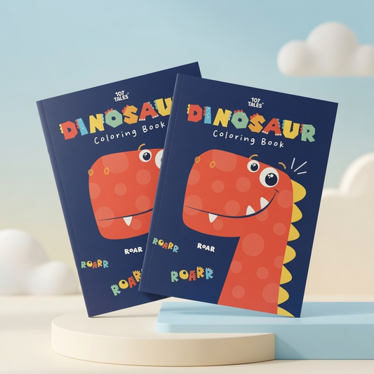 Dinosaur Coloring Book for Kids