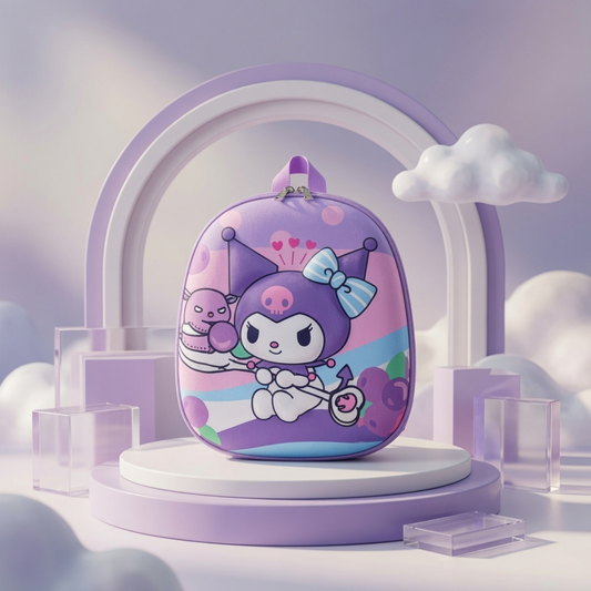 Kuromi 3D Hardshell backpack