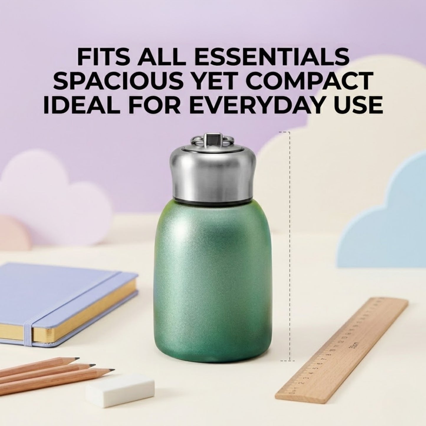 Portable Stainless Steel Insulated Water Bottle/flask Leak proof