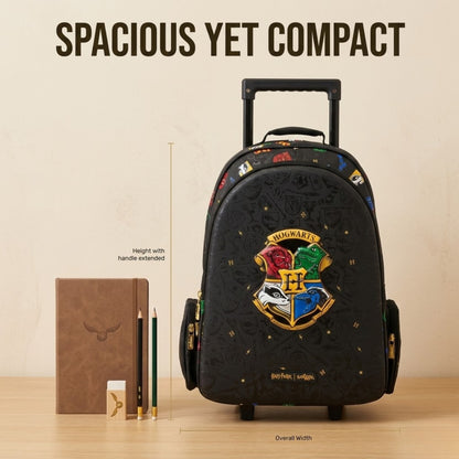 18" Smiggles Hogwarts Trolley Backpack with LED wheels