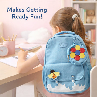 Kids School Backpack with Mini Coin Pouch