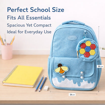 Kids School Backpack with Mini Coin Pouch