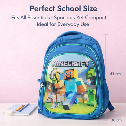 19" Minecraft School Backpack