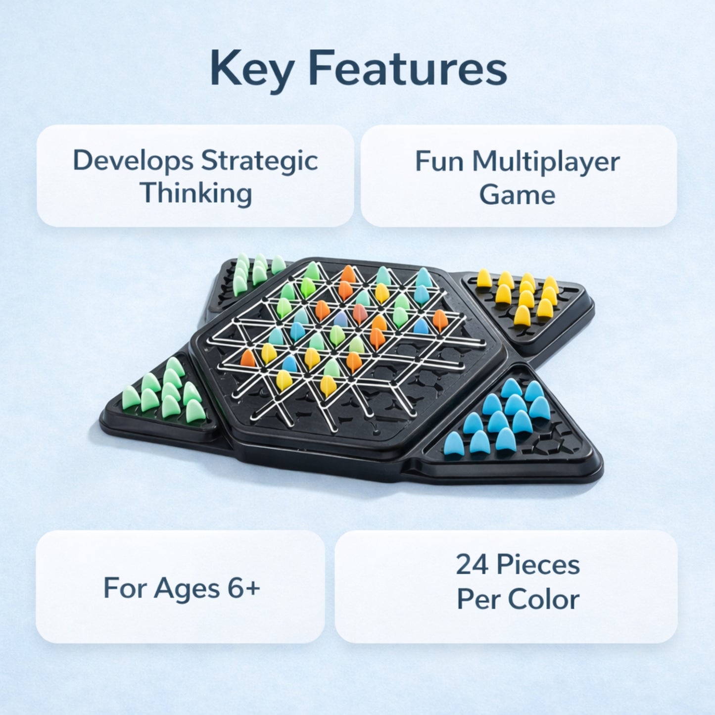 Puzzle Geometry Chess Game – Multiplayer Board Game