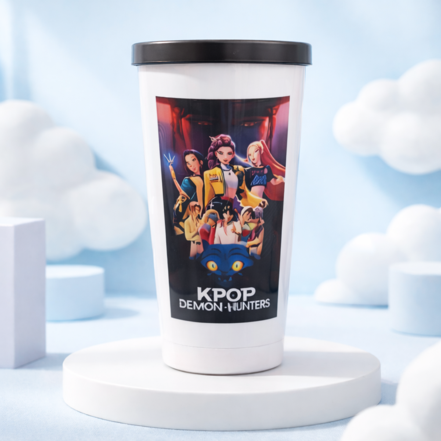 K-POP Huntrix Themed Stainless Steel Tumbler