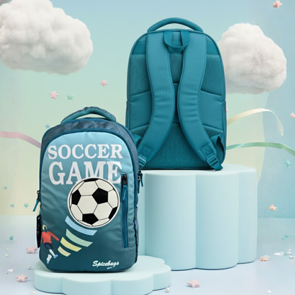 18 inch School Bag - foot ball