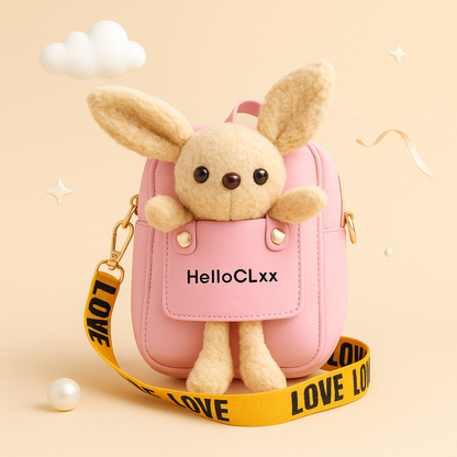 Teddy Bear sling bag for kids