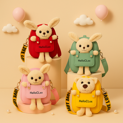 Teddy Bear sling bag for kids