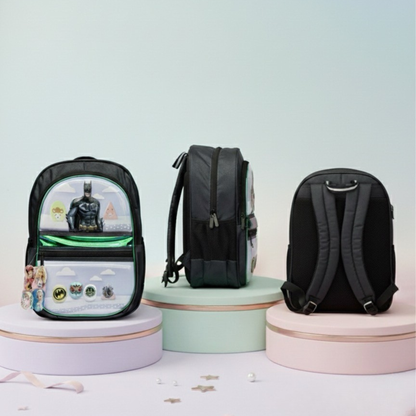 18 inch School Bag - Batsman