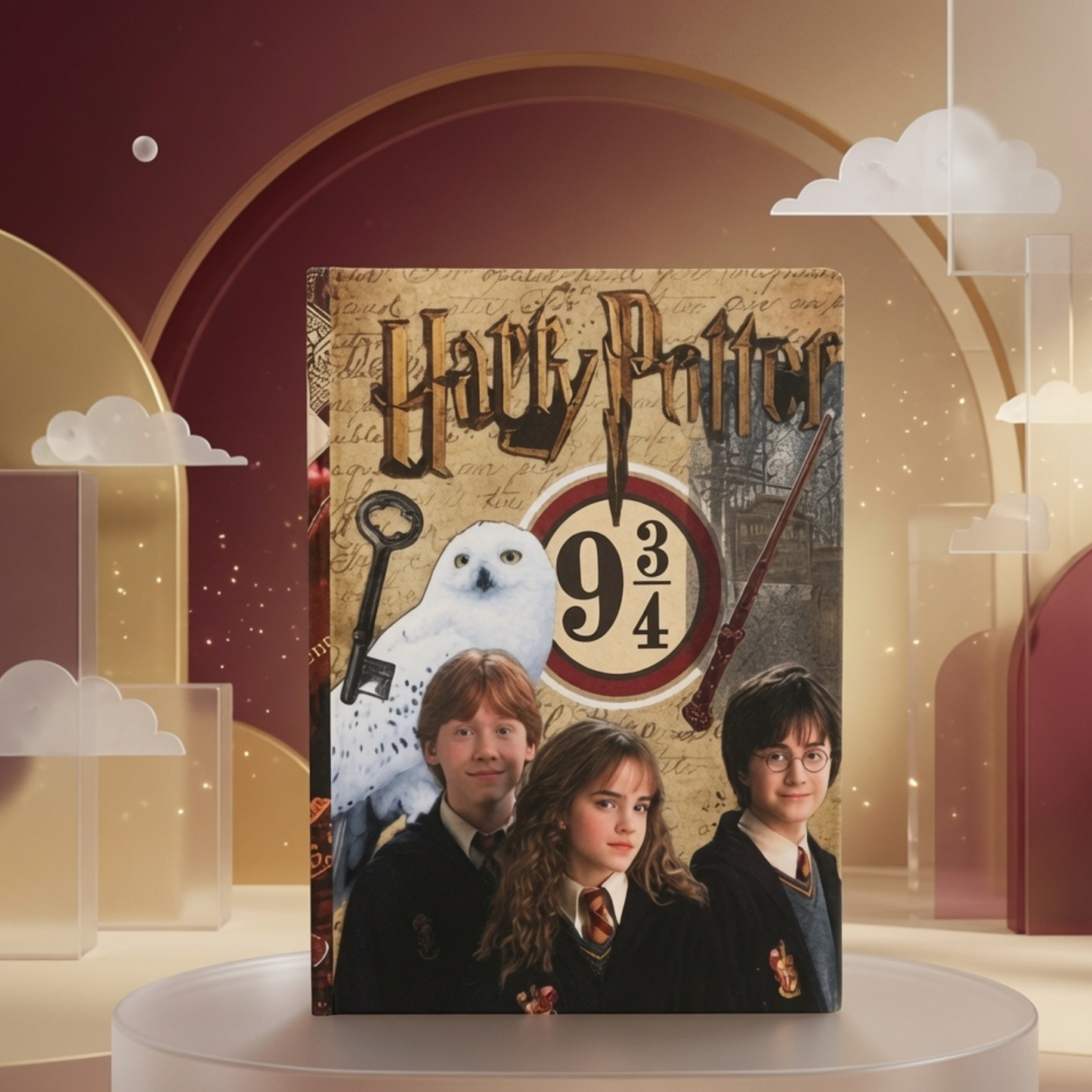 Harry Potter Platform A6 Hardcover Diray