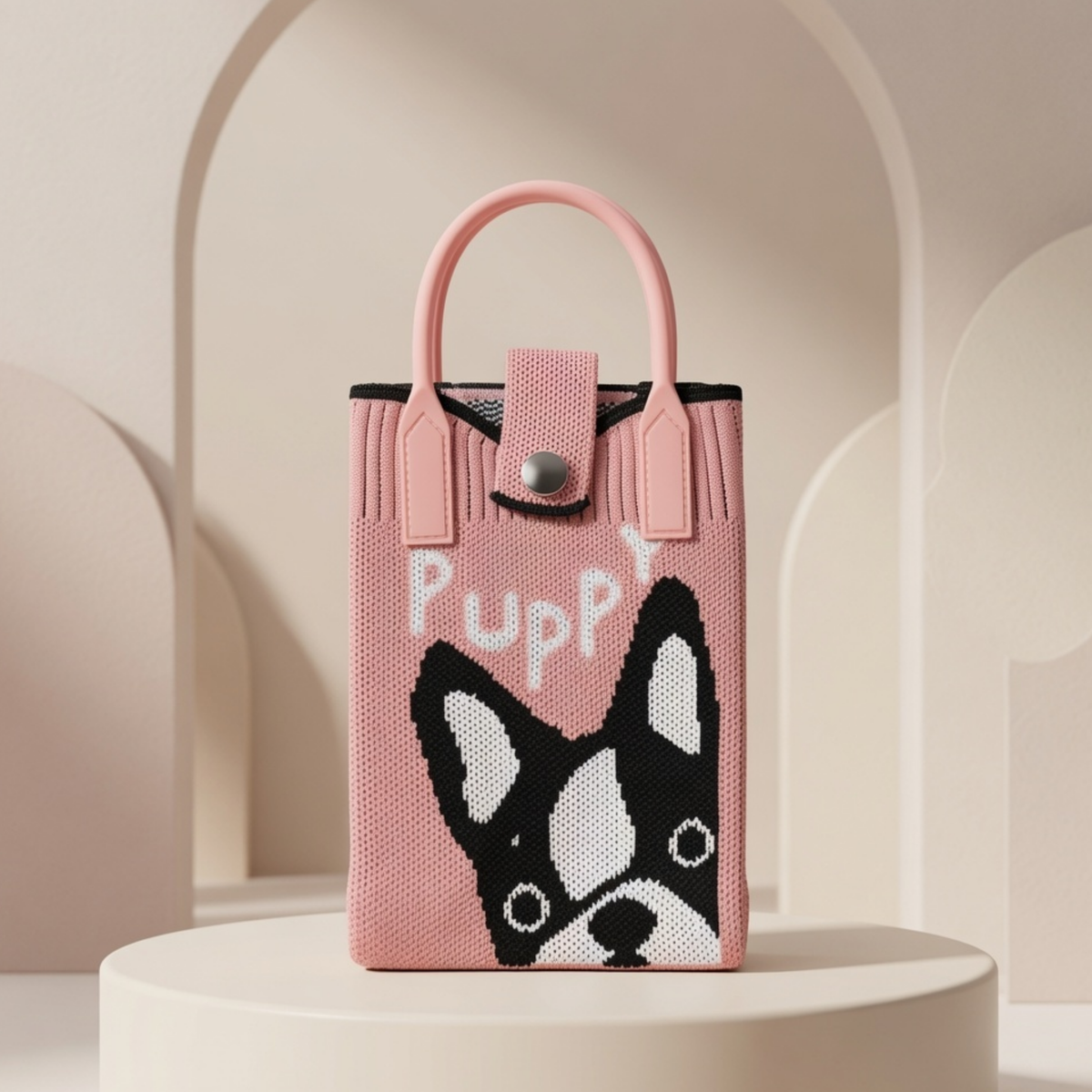 Korean Style Cute Animal Print Sling Bag