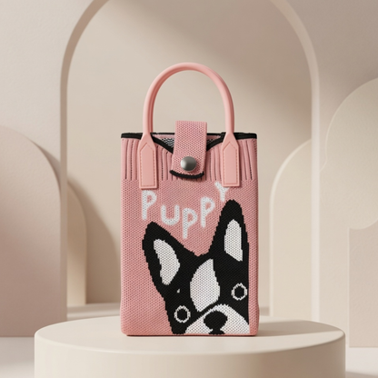 Korean Style Cute Animal Print Sling Bag