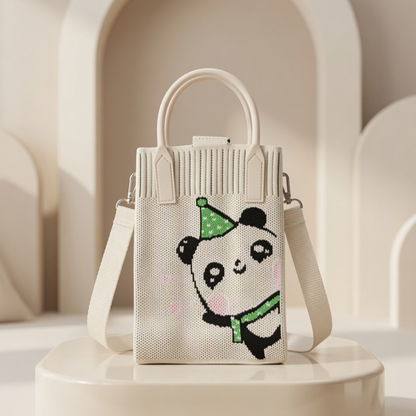 Korean Style Cute Animal Print Sling Bag