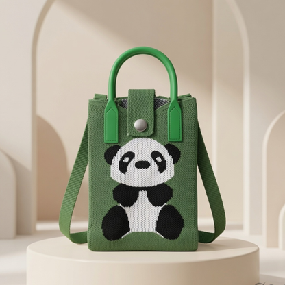 Korean Style Cute Animal Print Sling Bag