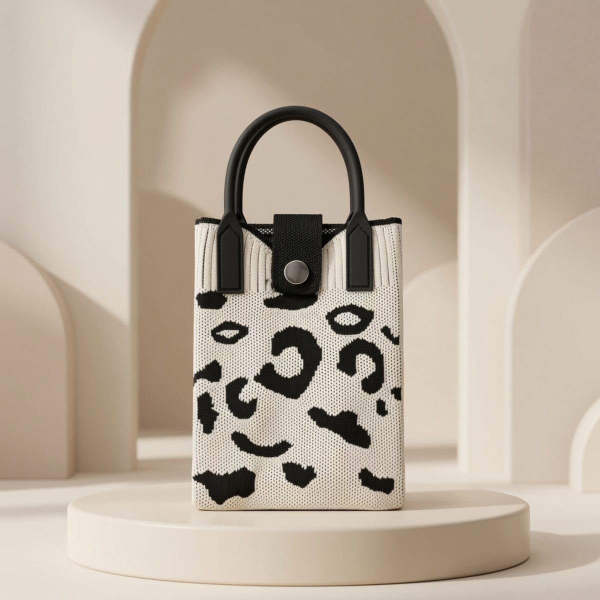 Korean Style Cute Animal Print Sling Bag