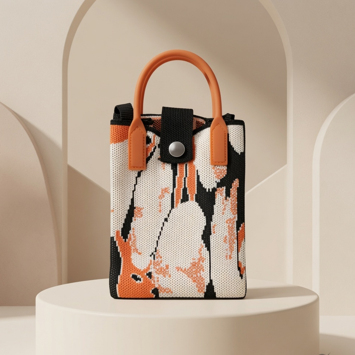 Korean Style Cute Animal Print Sling Bag