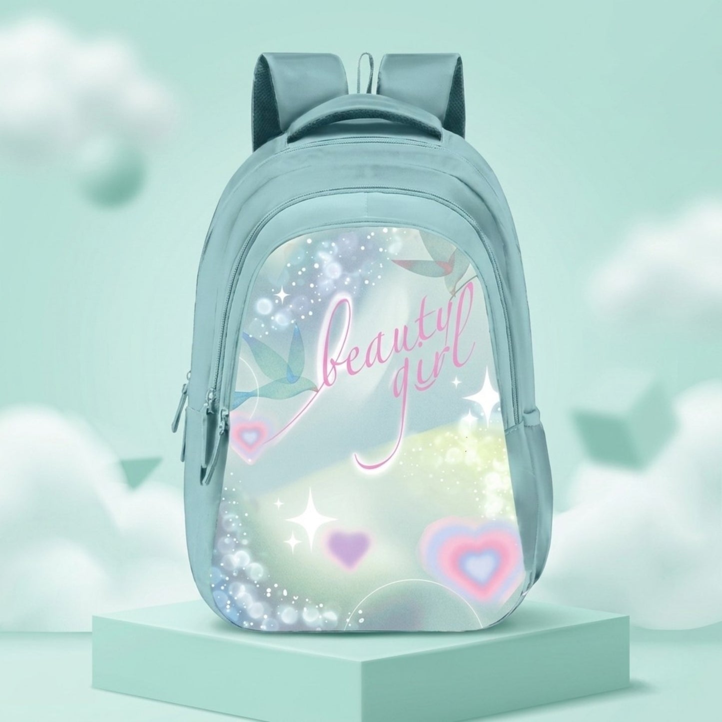 18" Stylish and light weight Butterfly School Backpack