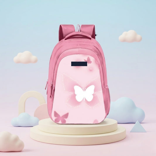 18" Stylish and light weight Butterfly School Backpack