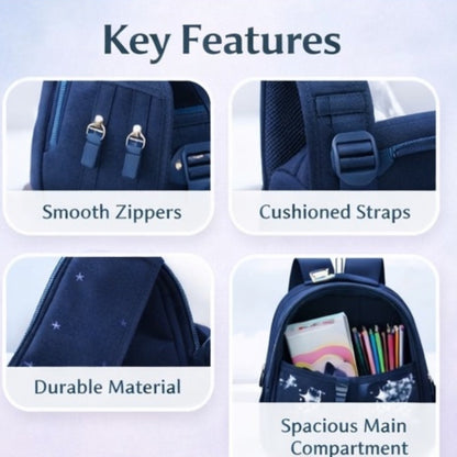 18" Stylish and light weight Butterfly School Backpack