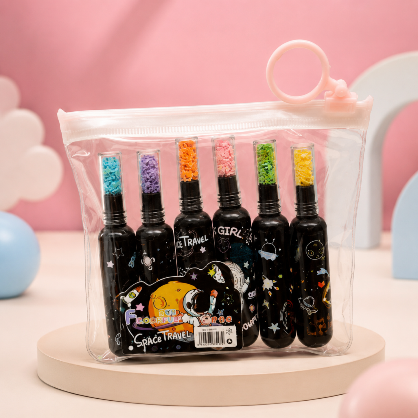 Set of 6 Bottle shape HIghlighters