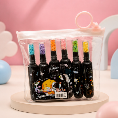 Set of 6 Bottle shape HIghlighters