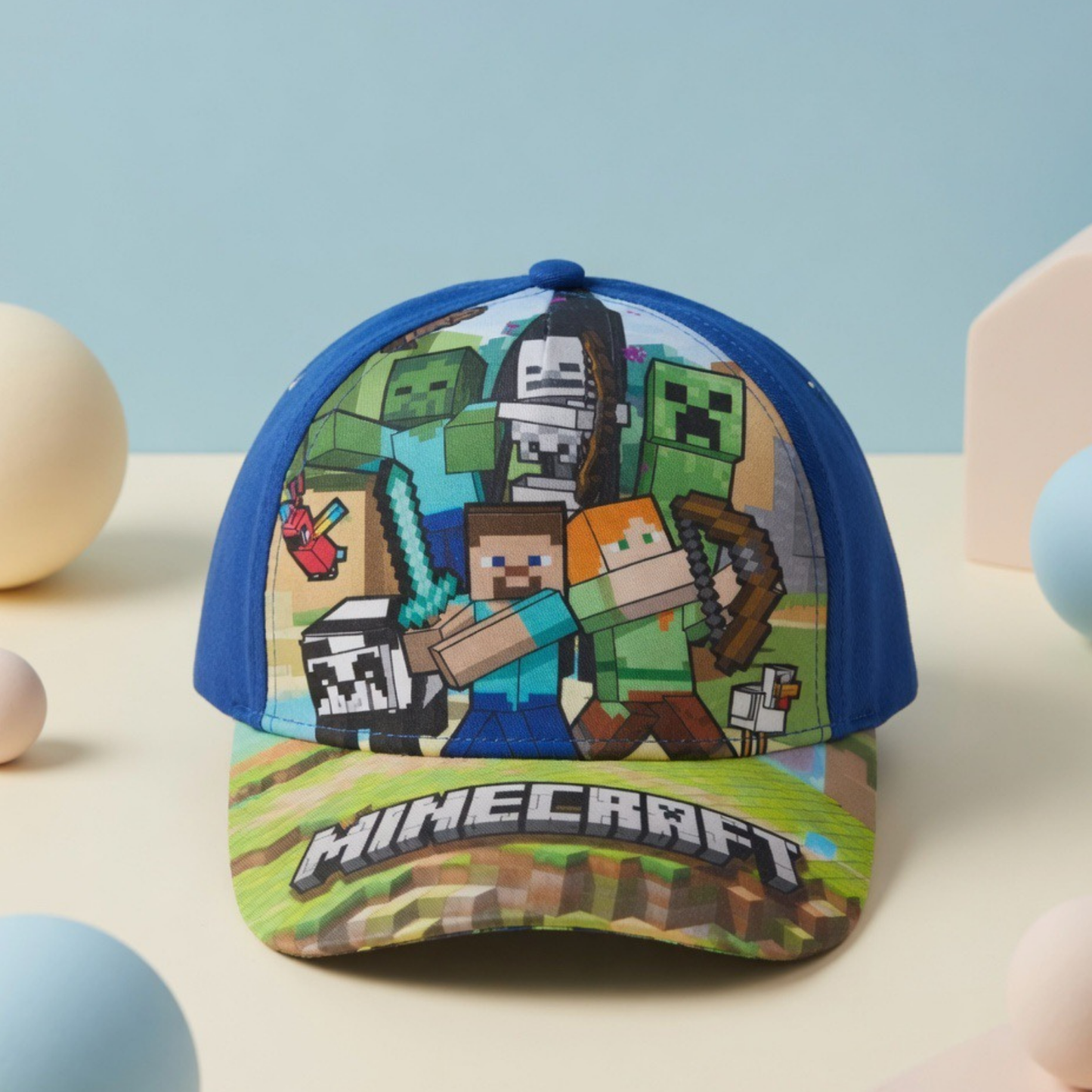 Minecraft adjustable Kids Cap