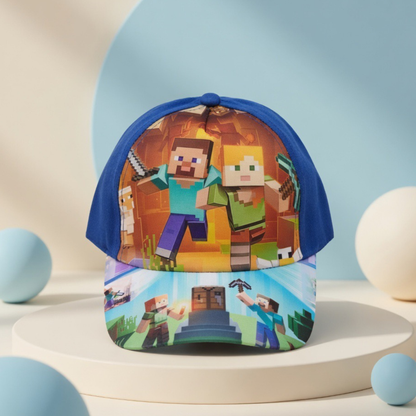 Minecraft adjustable Kids Cap