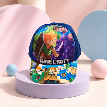 Minecraft adjustable Kids Cap