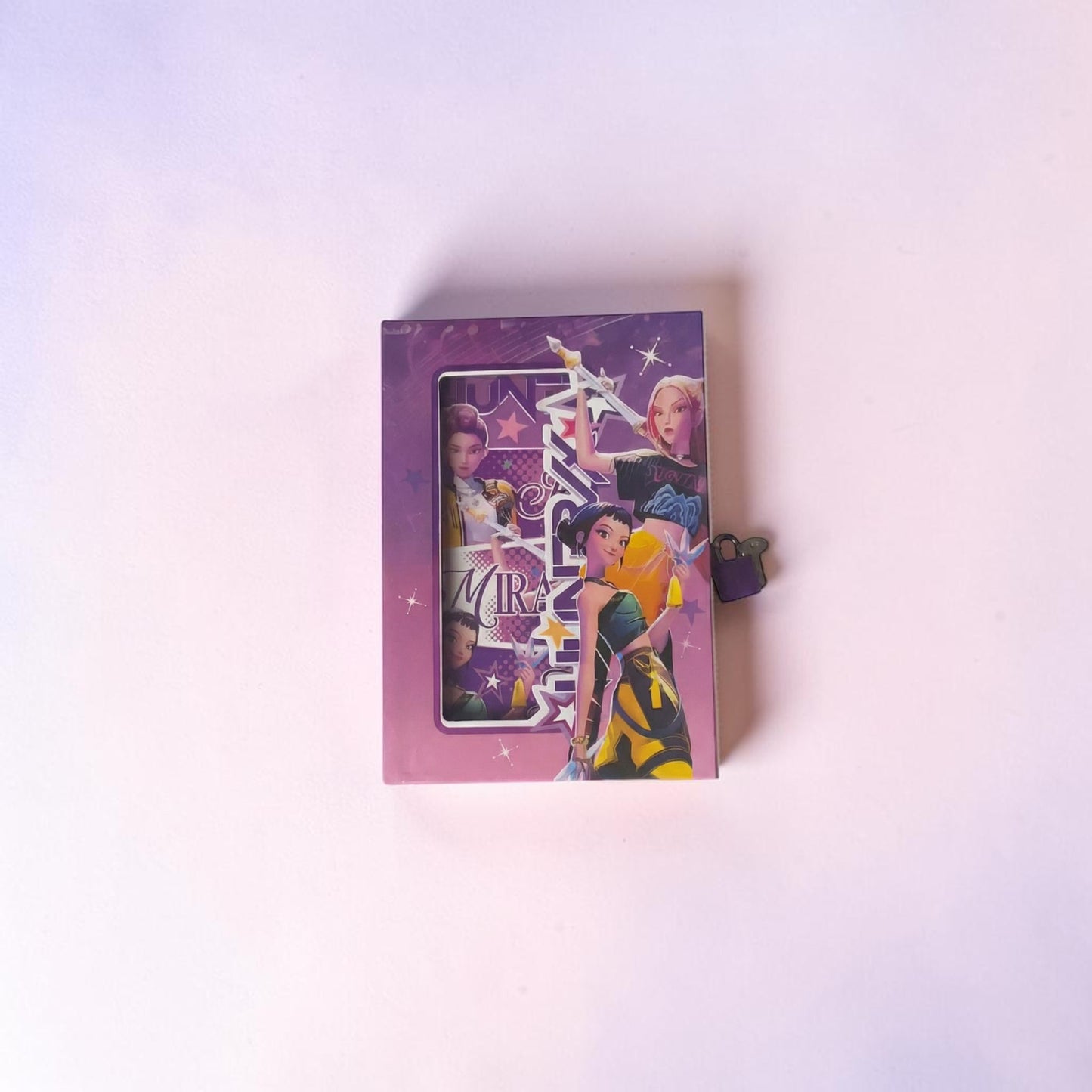 KPOP Huntrix Lock Diary - A5 size